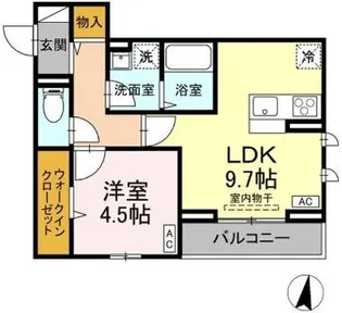 Mon Reve 2025II【2階】の間取り