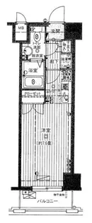 カーサ大井町【4階】の間取り