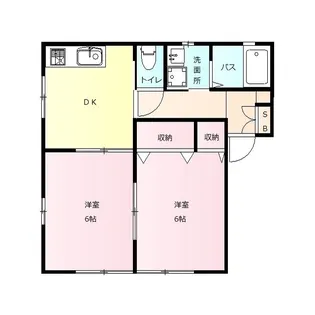 グランシャリオ B【1階】の間取り