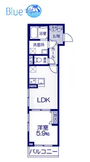 La Costa Hase【2階】の間取り