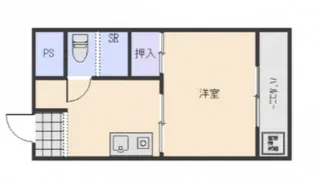 ふじマンション【7階】の間取り