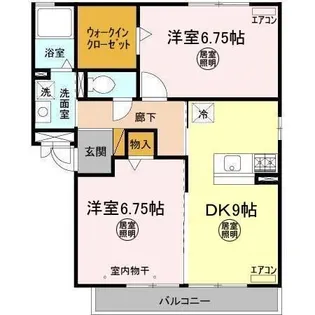 大黒屋【2階】の間取り
