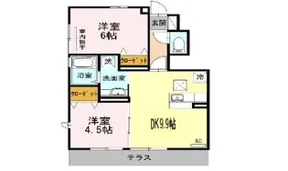ソレイユコート久が原【1階】の間取り