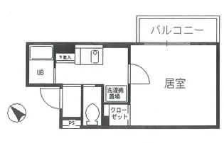 スカイコート日本橋第2【4階】の間取り