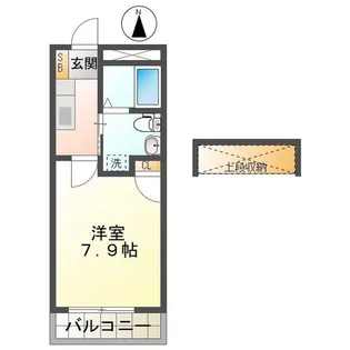 アーリーバードIII【2階】の間取り