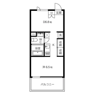 DeLCCS祐天寺IIの間取り