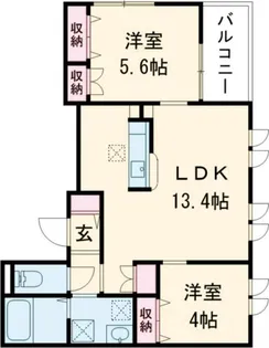 Grand Chaleur【1階】の間取り