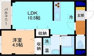 LATEST RESIDENCE3【3階】の間取り
