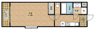 エターナル【3階】の間取り