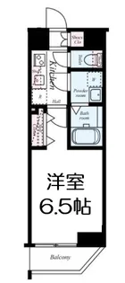 ワールドアイ難波City Gate【3階】の間取り