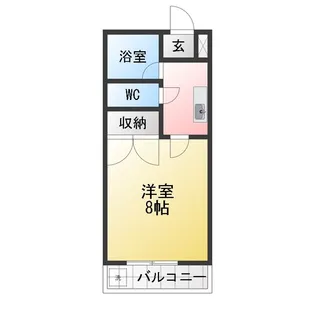 めぞん志茂I【1階】の間取り