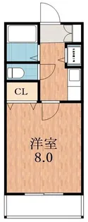 ロイヤル田辺【4階】の間取り