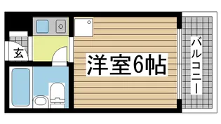 カサベラ神戸【5階】の間取り