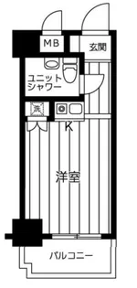 ダイアパレス淵野辺III【5階】の間取り