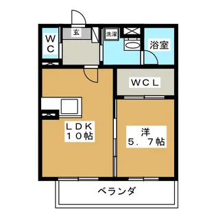 Queens.S【3階】の間取り