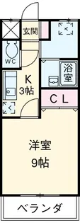 アビテ・ナポール【3階】の間取り