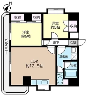 萩原ビル【3階】の間取り