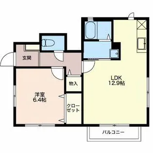 グランデ【1階】の間取り