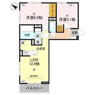 D-Regalo下馬S【1階】の間取り