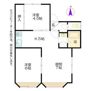 コーポ多田【3階】の間取り
