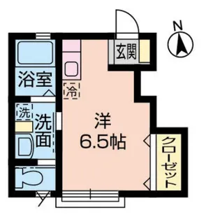 フォレストミライ橋本【1階】の間取り