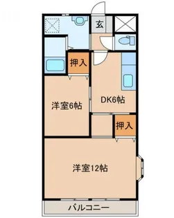 メゾンドTAX.I【1階】の間取り