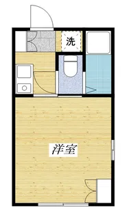 ガーデンコート豊田【1階】の間取り