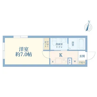 J-ARC不動前II【1階】の間取り