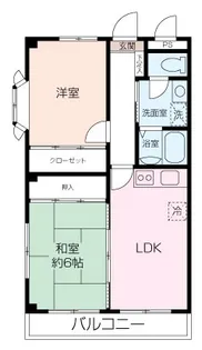 エミナス能見台【2階】の間取り