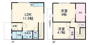 パステルコートの間取り