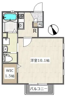 ラス フローレス【1階】の間取り