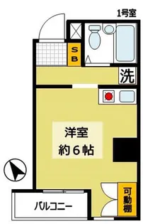 グランマーレ早稲田【4階】の間取り