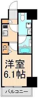 メインステージ千住中居町【6階】の間取り