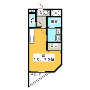 プラムファーストビル【3階】の間取り