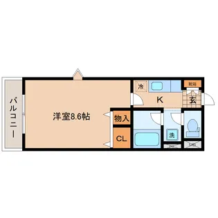 パインフォレスト【3階】の間取り