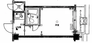 グレイス四谷【4階】の間取り