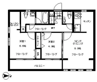 コルヌスツリーハウス【3階】の間取り