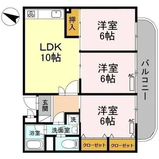 パークス II【1階】の間取り