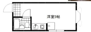 美樹ハウス【1階】の間取り