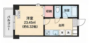 福新ビル【3階】の間取り