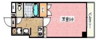 プレアデス東中本【6階】の間取り
