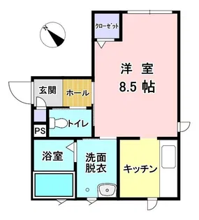 TCコート B棟【2階】の間取り