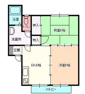 宮城県仙台市青葉区愛子東1【アパート】の間取り