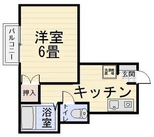 ハイツリリーフ【2階】の間取り