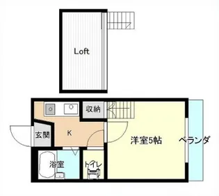 シングル10【1階】の間取り