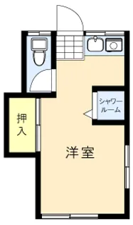 エムユーハイツ【2階】の間取り