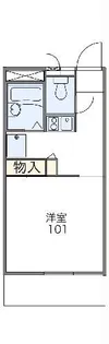 静岡県浜松市中央区山手町【マンション】の間取り
