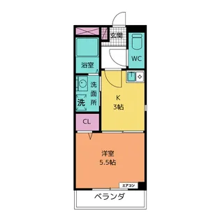 アルファ【3階】の間取り