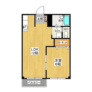 茨城県牛久市猪子町【アパート】の間取り