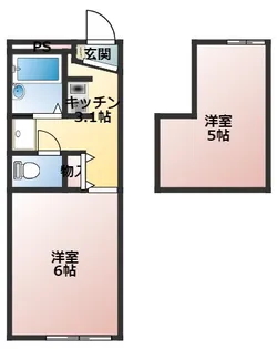 IRISA【2階】の間取り